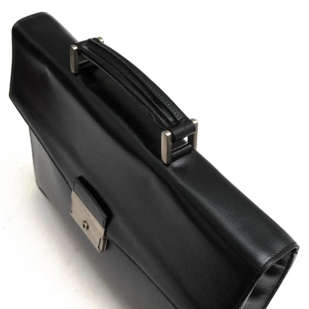 Prada Bags Briefcase Business Bag Business Men Leather Black